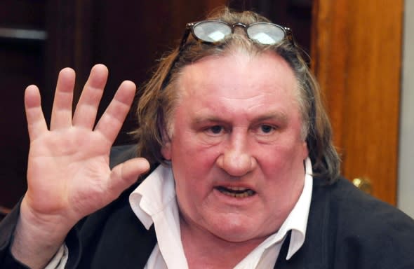 Gerard Depardieu claims he shot and ate two lions