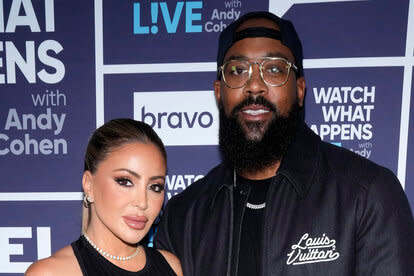 Larsa Pippen and Marcus Jordan at WWHL