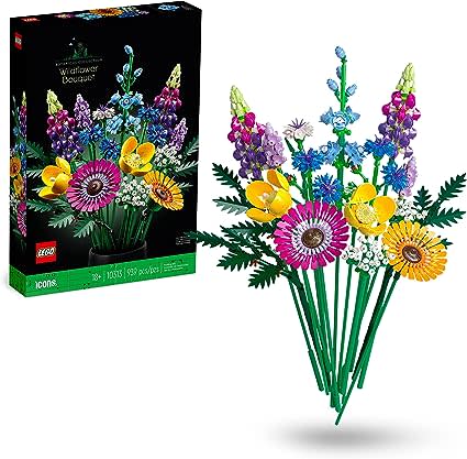 Lego Icons Bouquet de fleurs sauvages