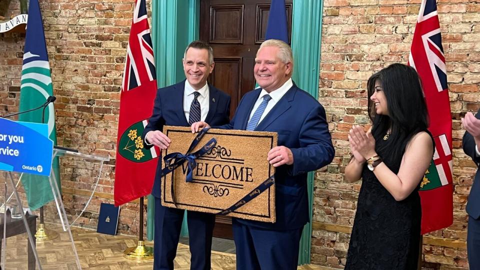 Premier Doug Ford announced on April 29 a plan to open a new regional office in Ottawa.