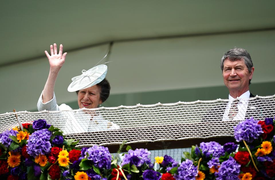 The Princess Royal (left) and Sir Timothy Laurence (John Walton/PA) (PA Wire)