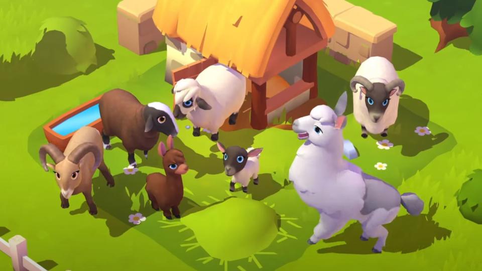 "FarmVille 3" versucht ein Comeback - süße Tierbabys sollen dabei helfen. (Bild: Zynga)