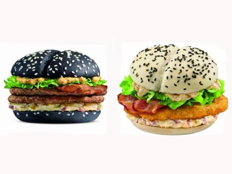 Por su aspecto podrían parecer más unos <em>cupcakes</em> que unas hamburguesas. Estos productos estuvieron a la venta en los establecimientos de McDonald's en China, aunque posteriormente fueron retirados. (Foto: McDonald's).