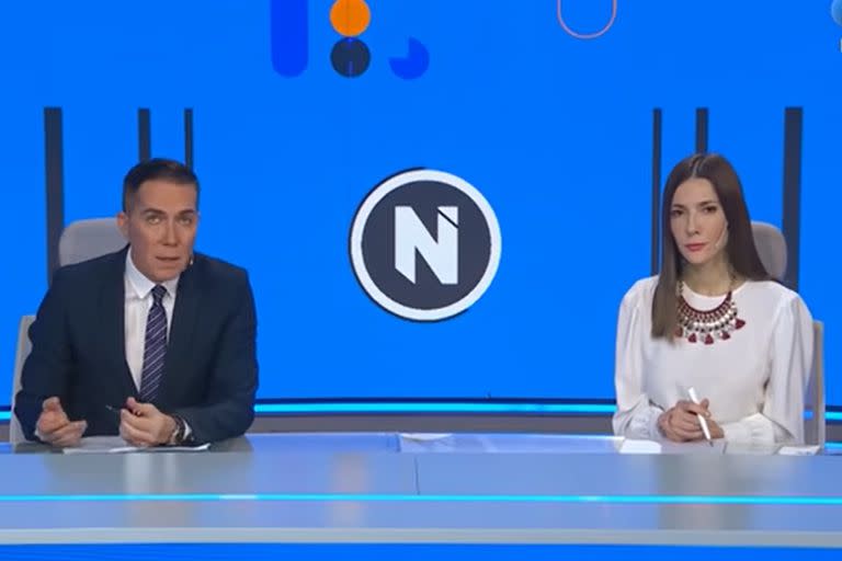 Rodolfo Barili y Cristina Pérez al frente de Telefe Noticias, el noticiero líder de la pantalla chica