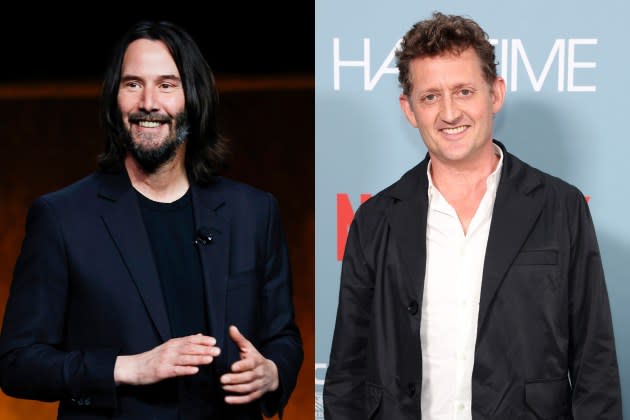 Keanu Reeves and Alex Winter. - Credit: Frazer Harrison/Getty Images/CinemaCon; Monica Schipper/Getty Images for Netflix