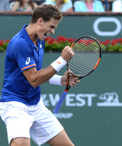 Pospisil draws Juan Martin del Potro in the first round of Miami. (Jayne Kamin-Oncea-USA TODAY Sports)