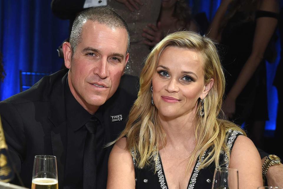 Michael Kovac/Getty  Jim Toth and Reese Witherspoon in 2018