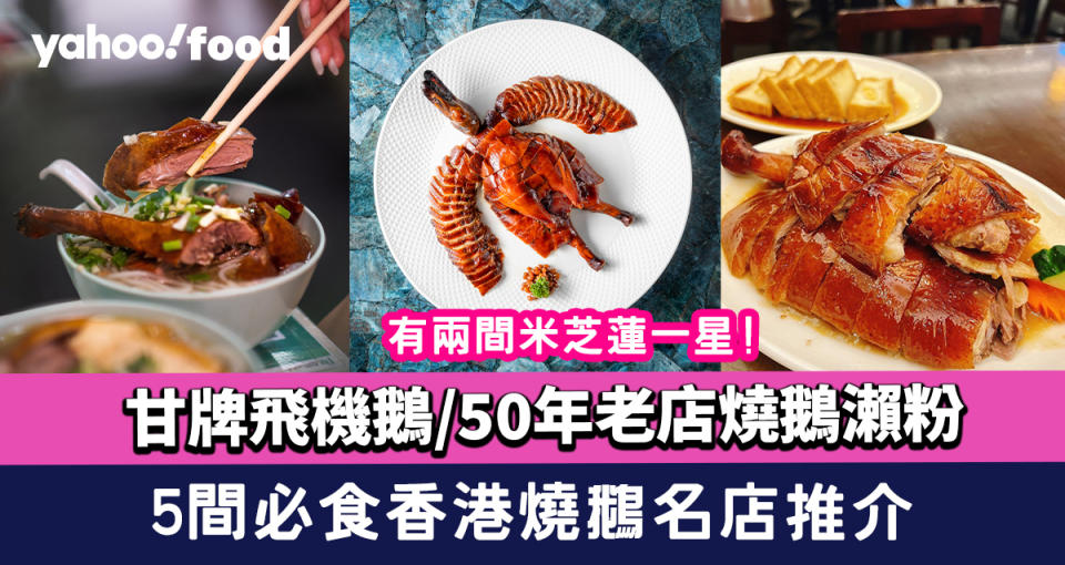 燒鵝推介〡5間必食香港燒鵝名店推介！甘牌飛機鵝/50年老店燒鵝瀨粉