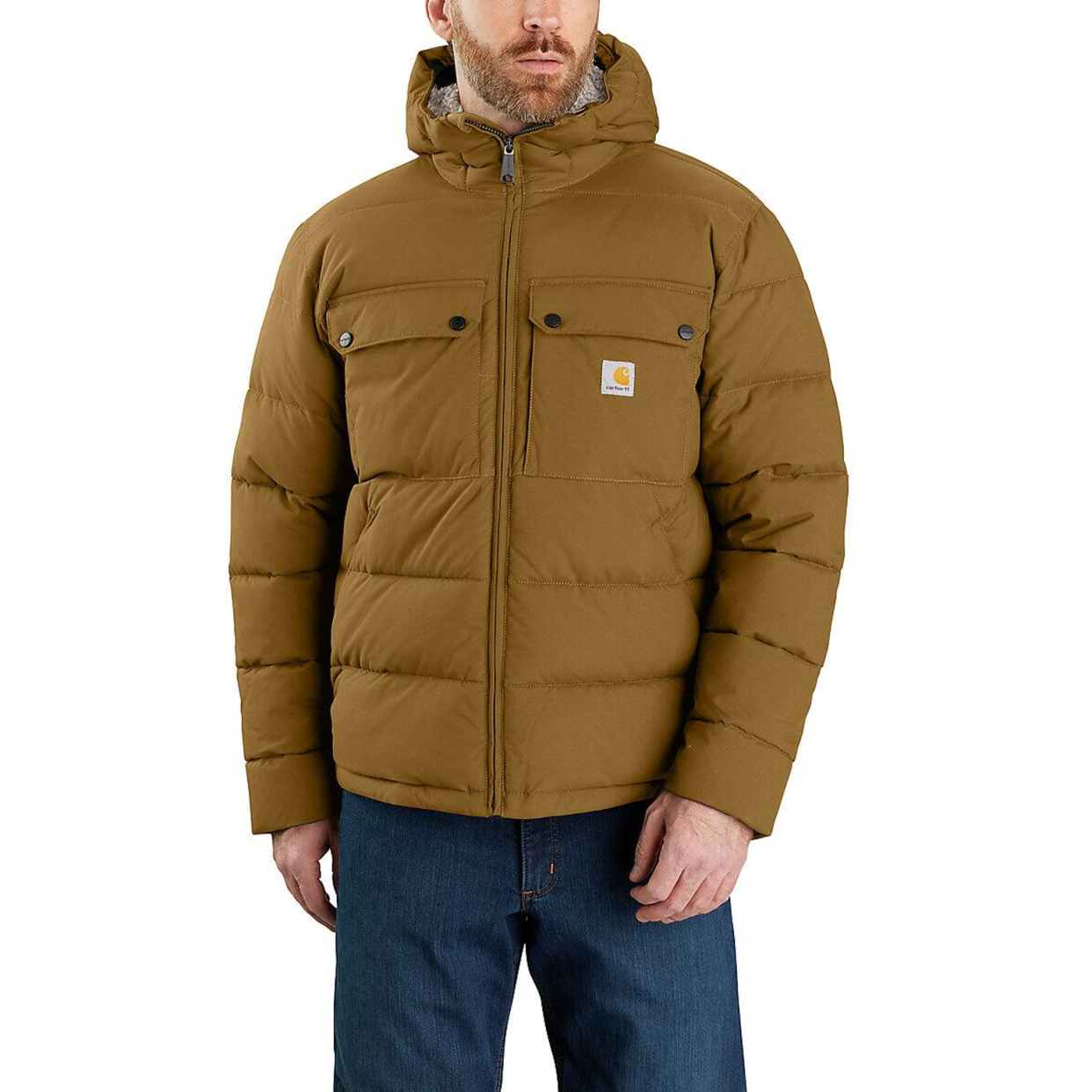 <p><a href="https://go.redirectingat.com?id=74968X1596630&url=https%3A%2F%2Fwww.carhartt.com%2Fproduct%2F105474%2Fmontana-loose-fit-insulated-jacket---4-extreme-warmth-rating%3FcategoryCode%3Ddefault%26colorCode%3DB33_SW&sref=https%3A%2F%2F" rel="nofollow noopener" target="_blank" data-ylk="slk:Shop Now;elm:context_link;itc:0;sec:content-canvas" class="link rapid-noclick-resp">Shop Now</a></p><p>Montana Loose Fit Insulated Jacket</p><p>$112.49</p>