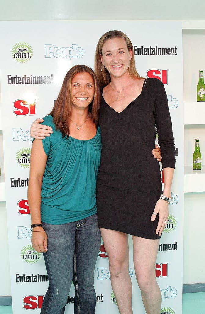 Beach volleyball stars Misty May-Treanor and Kerri Walsh are two reasons why viewers tune in during the Summer Olympics. Barry Brecheisen/<a href="http://www.wireimage.com" rel="nofollow noopener" target="_blank" data-ylk="slk:WireImage.com;elm:context_link;itc:0;sec:content-canvas" class="link ">WireImage.com</a> - March 6, 2008