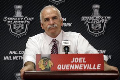 Joel Quenneville's salary is believed to be $2.75M. Detroit would likely match that on a multi-year deal for Babcock. (AP)