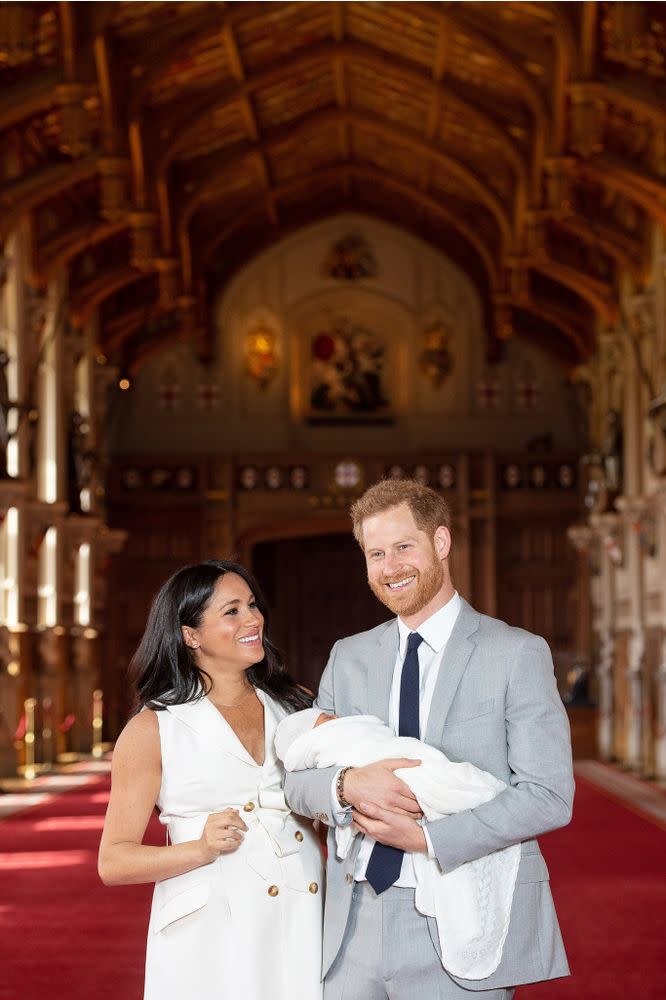 Meghan Markle, Prince Harry and Baby Sussex | Press Association via AP