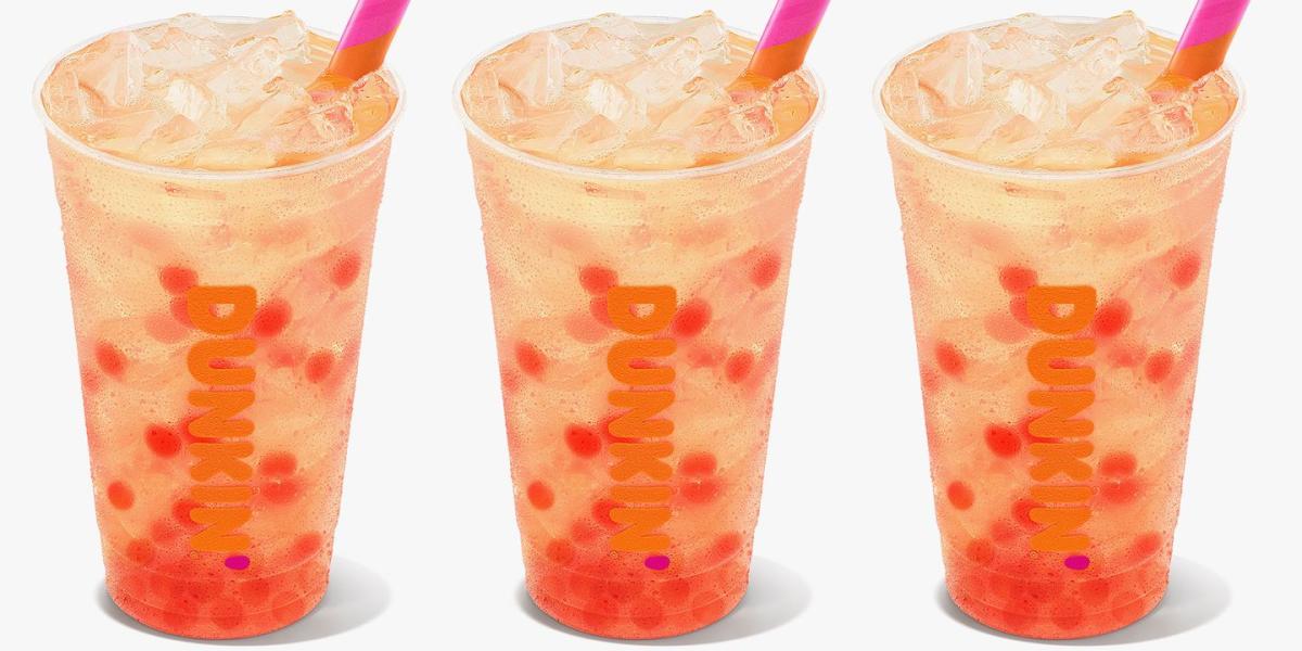 Bubble Crush - New drinks available now,Strawberry tea w