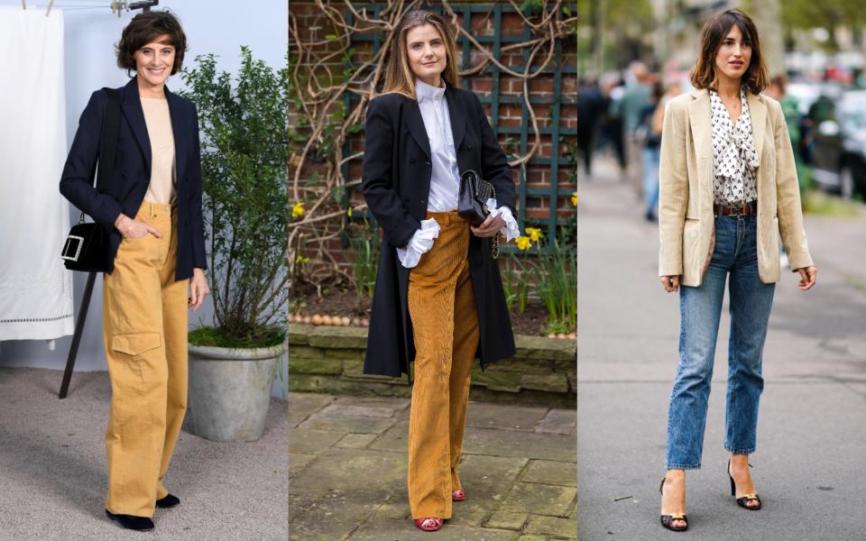 Alexandra Zagalsky Jeanne Damas Ines de la Fressange French dressing style - Getty Images / Andrew Crowley