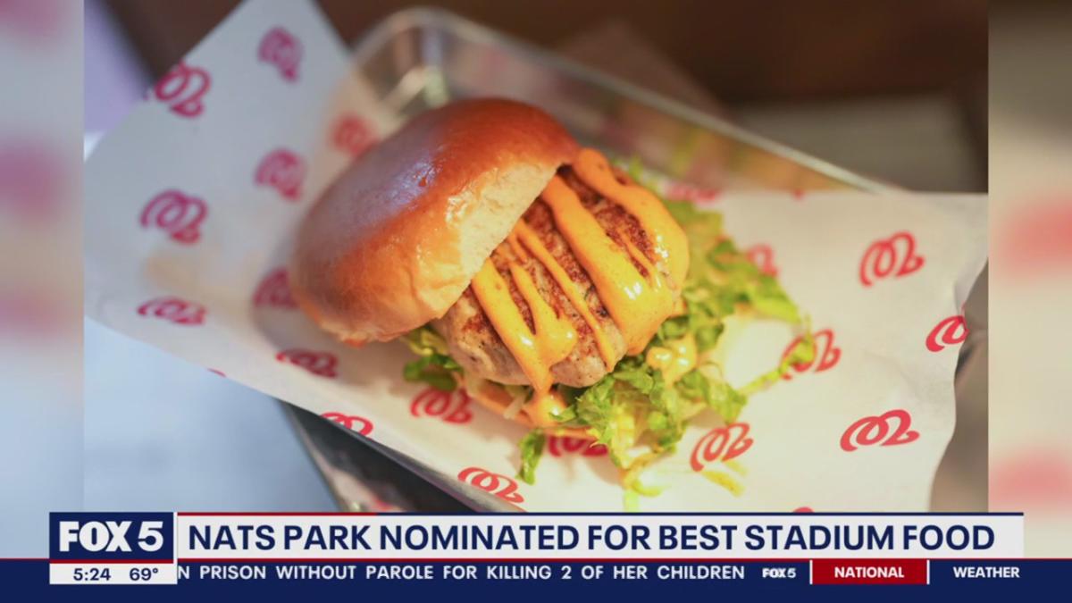 Nationals Park nominated for Best Stadium Food