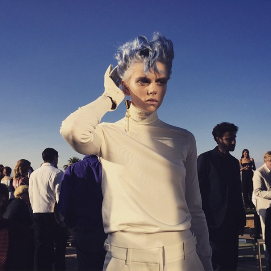 Pat McGrath Channels David Bowie for Louis Vuitton Cruise 2016