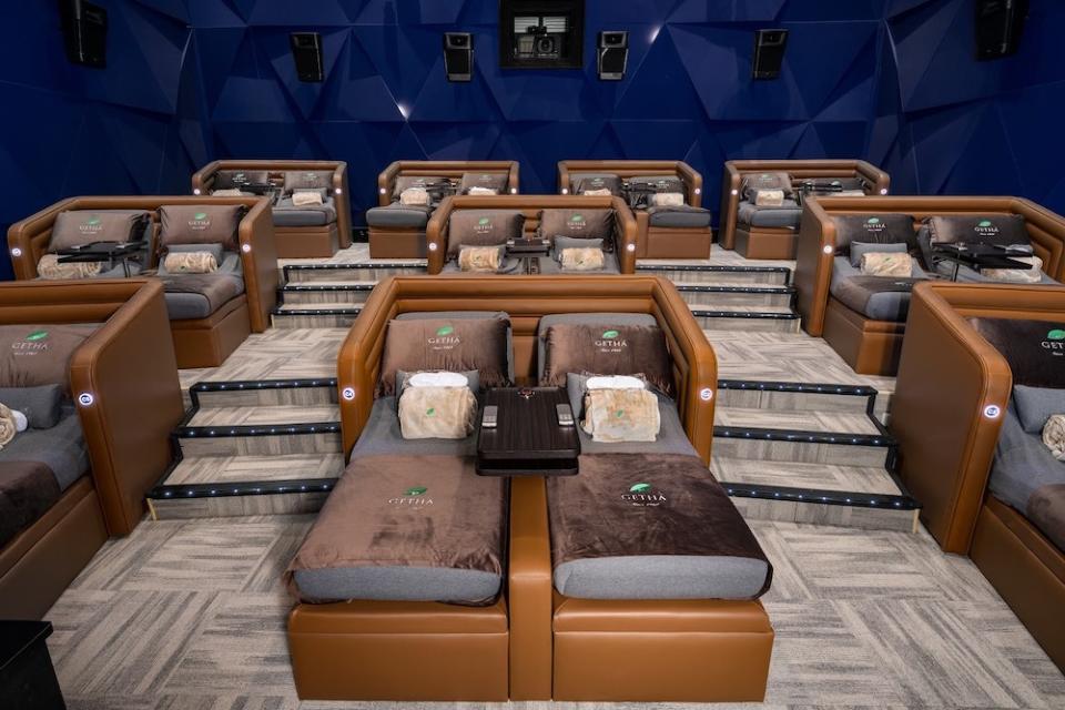 Built with an in-hall call for service button, USB charger and even a remote control to adjust your seat, a sense of luxurious comfort is guaranteed when you visit Aurum Theatre. — Picture courtesy of Golden Screen Cinemas.