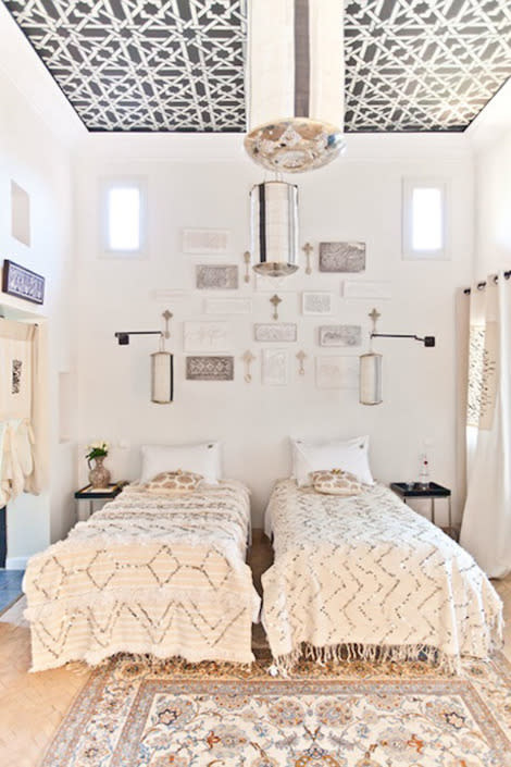 Moroccan Style Bedroom 