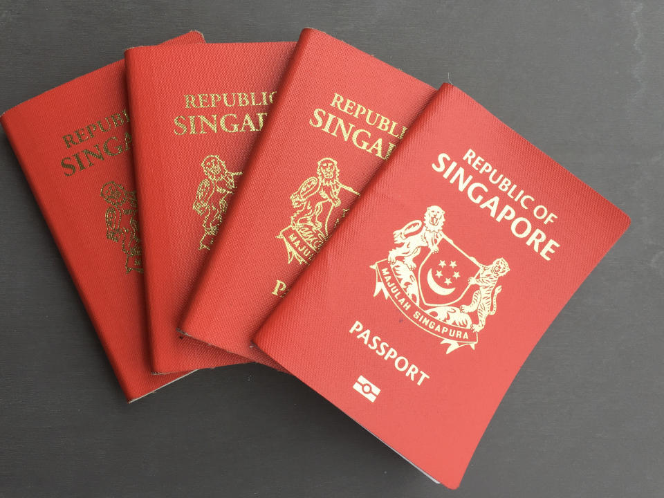 新加坡成為全球「最強大護照」，可免簽證進入 192 個地方。