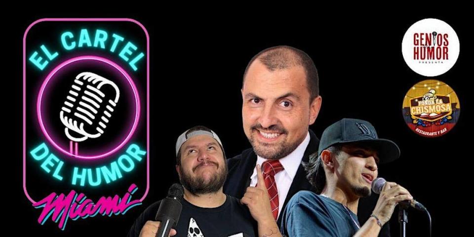 Todos los jueves en 'El cartel del humor', en Fonda La Chismosa con los comediantes Jota Pineda, Esteban Buitrago, Wilson Escobar y otros.