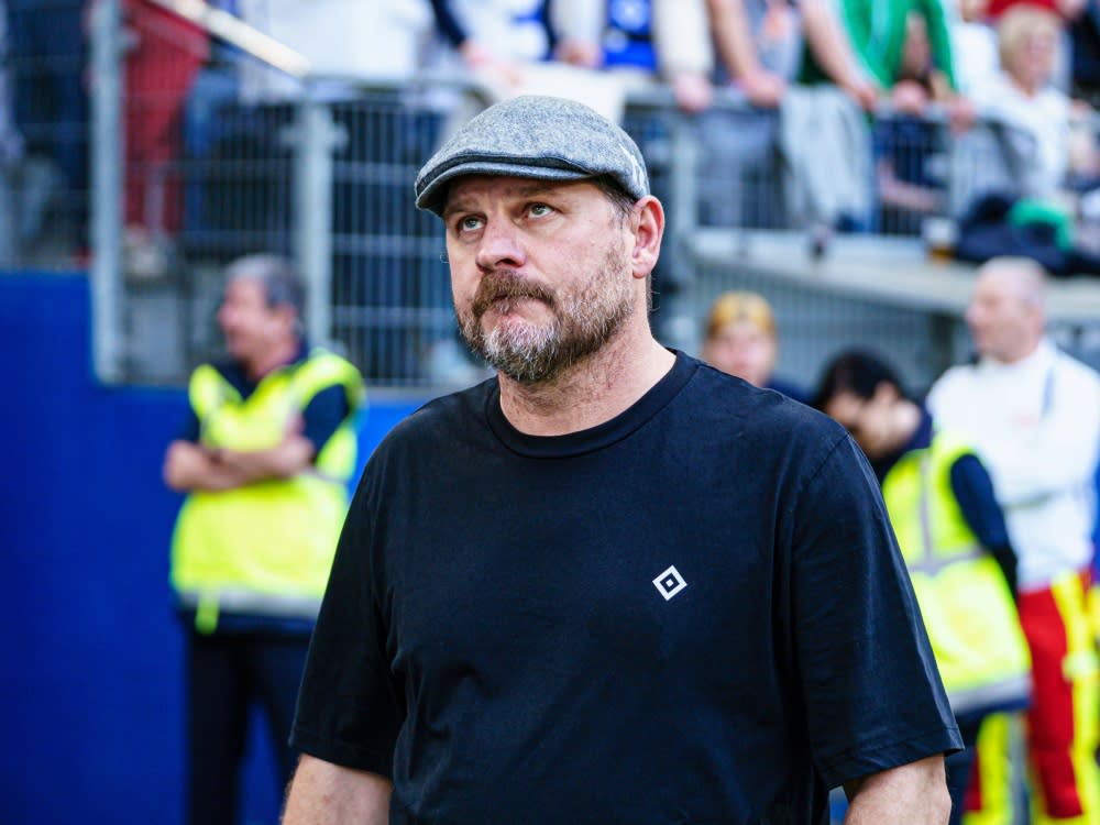 Steffen Baumgart war nicht glücklich (IMAGO/Eibner-Pressefoto/Marcel von Fehrn)