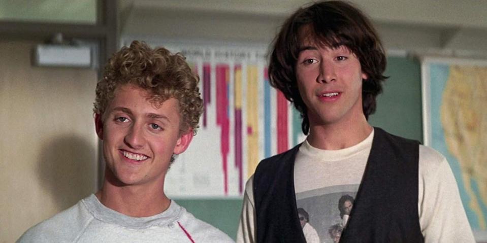 Alex Winter and Keanu Reeves will play slacker musicians Bill & Ted again in the 2020 franchise threequel.