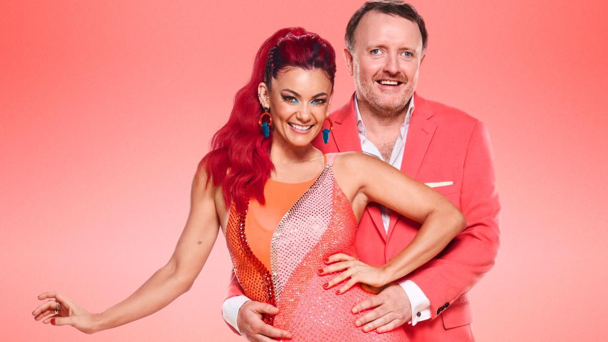 Chris McCausland is partnered with Dianne Buswell