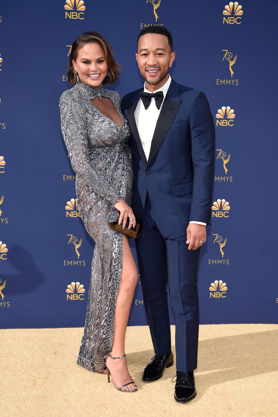 <p>Chrissy Teigen and John Legend</p>