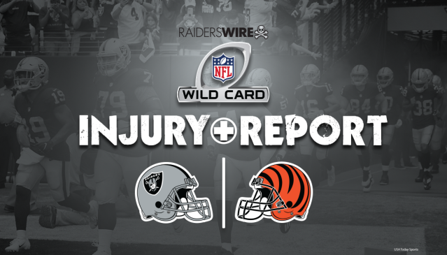 Raiders, Bengals Wild Card Playoff final injury report: DT Johnathan  Hankins expected to play