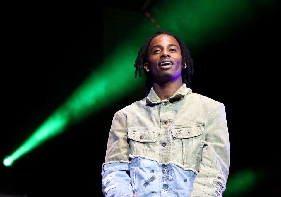 Playboi Carti performs onstage at the STAPLES Center Concert Sponsored by SPRITE during the 2018 BET Experience on June 23, 2018, in Los Angeles, California.