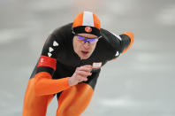 <p>Dutch speed skater Jan Bos made his Olympic debut at the 1998 Winter Games in Nagano. He went on to represent the Netherlands in the 2002, 2006 and 2010 Winter Games, winning silver medals in the 1,000 meter in Nagano and Salt Lake City. (Getty) </p>