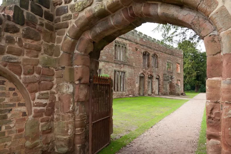 Kevin McCloud was 'blown away' by a staircase at Astley Castle in Warwickshire. -Credit:Picture courtesy of the Landmark Trust