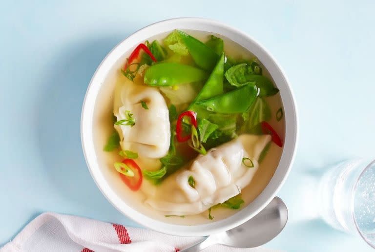 Ginger Dumpling Soup