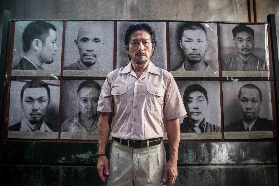 This image released by The Weinstein Company shows Hiroyuki Sanada in a scene from "The Railway Man." (AP Photo/The Weinstein Company, Jaap Buitendijk)