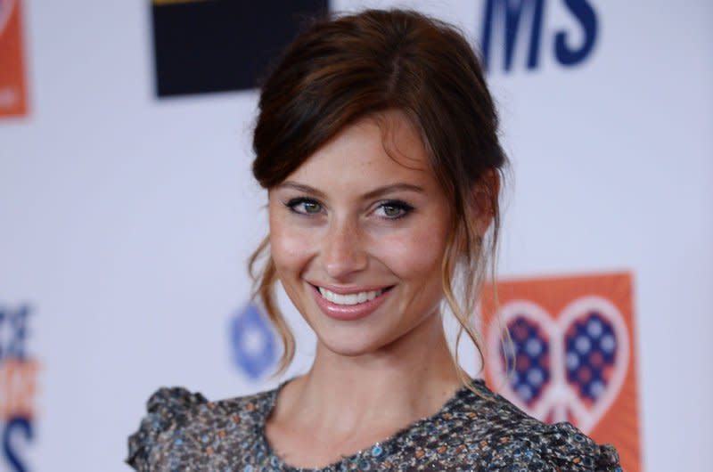 Aly Michalka is expecting her first child with her husband, Stephen Ringer. File Photo by Jim Ruymen/UPI