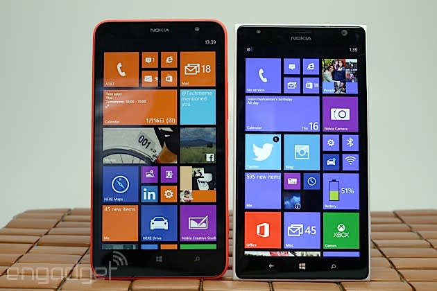 lumia 1320 blue