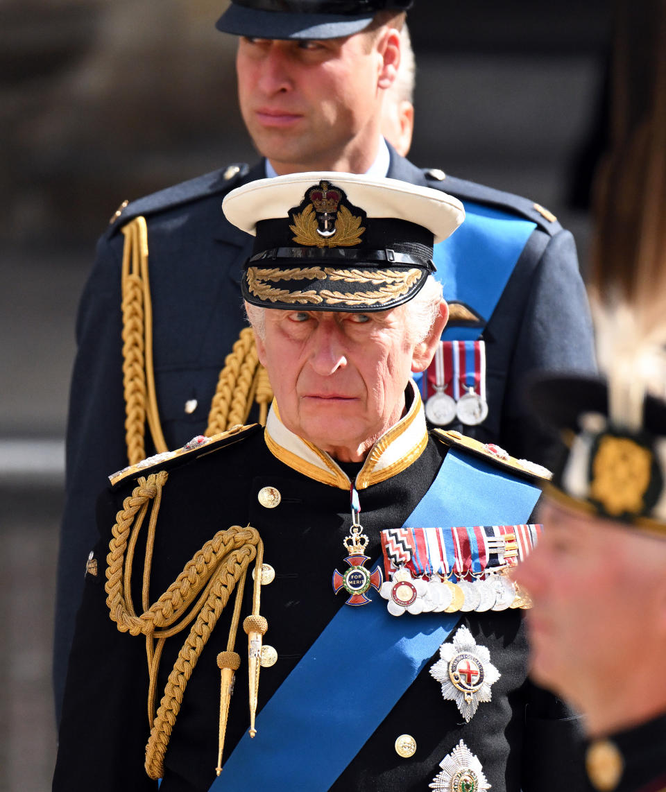 Prince WIlliam, Prince of Wales and King Charles III. (Karwai Tang / WireImage)