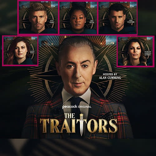 The Traitors Coming To Peacock; Interviews With Host Alan Cumming And Contestants Kyle Cooke, Rachel Reilly, Cody Califiore, And Cirie Fields