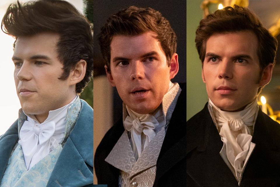 A progression of Colin in seasons 1-3 of Bridgerton.