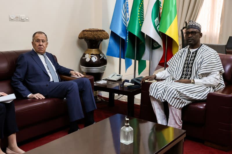 Russian Foreign Minister Lavrov visits Mali