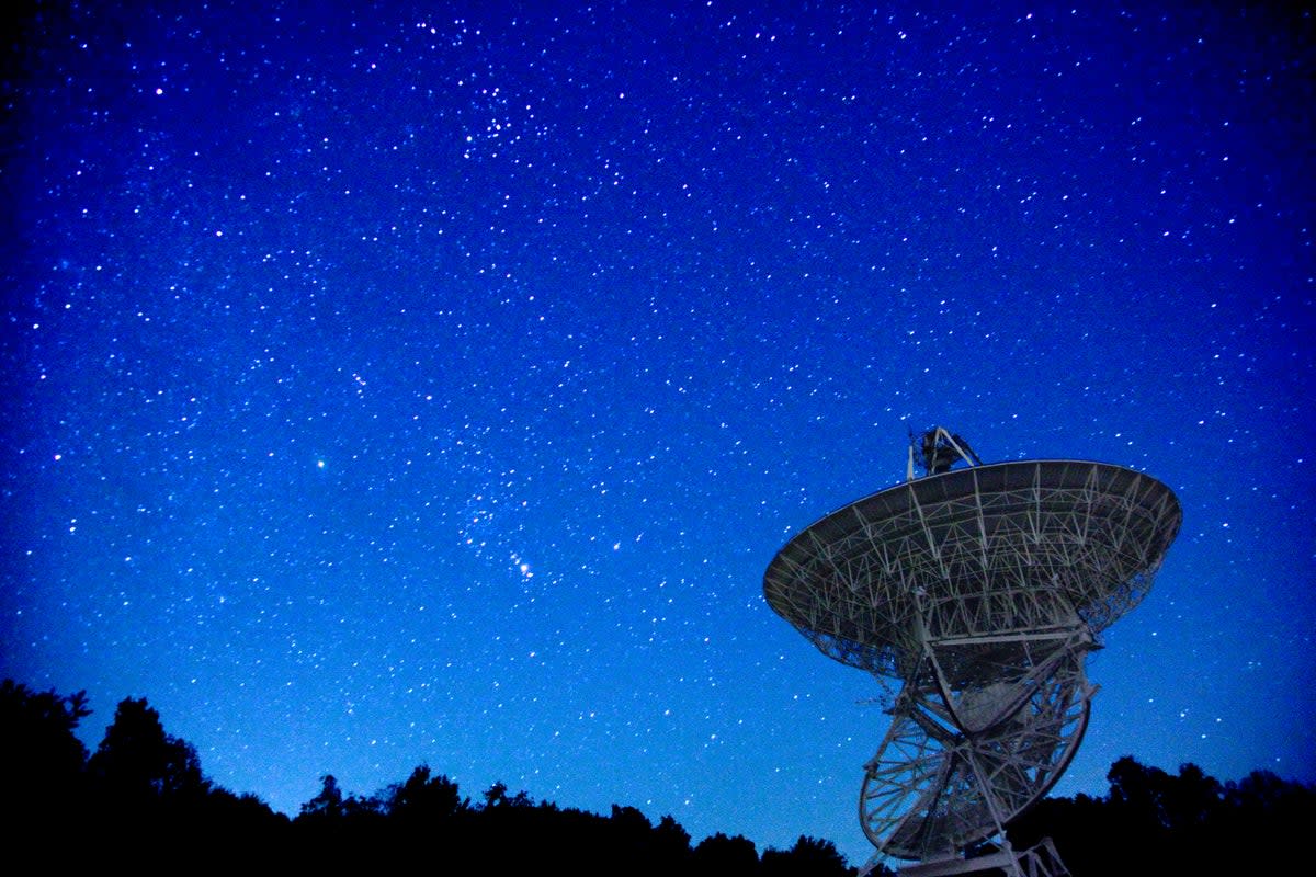 The Search for Extraterrestrial Intelligence or SETI network listens for signs of radio broadcasts from alien civilizations (Getty Images/iStockphoto)