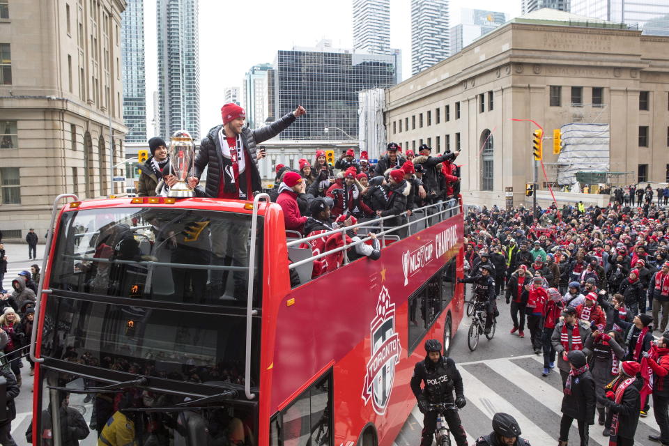 TFC’s MLS Cup parade