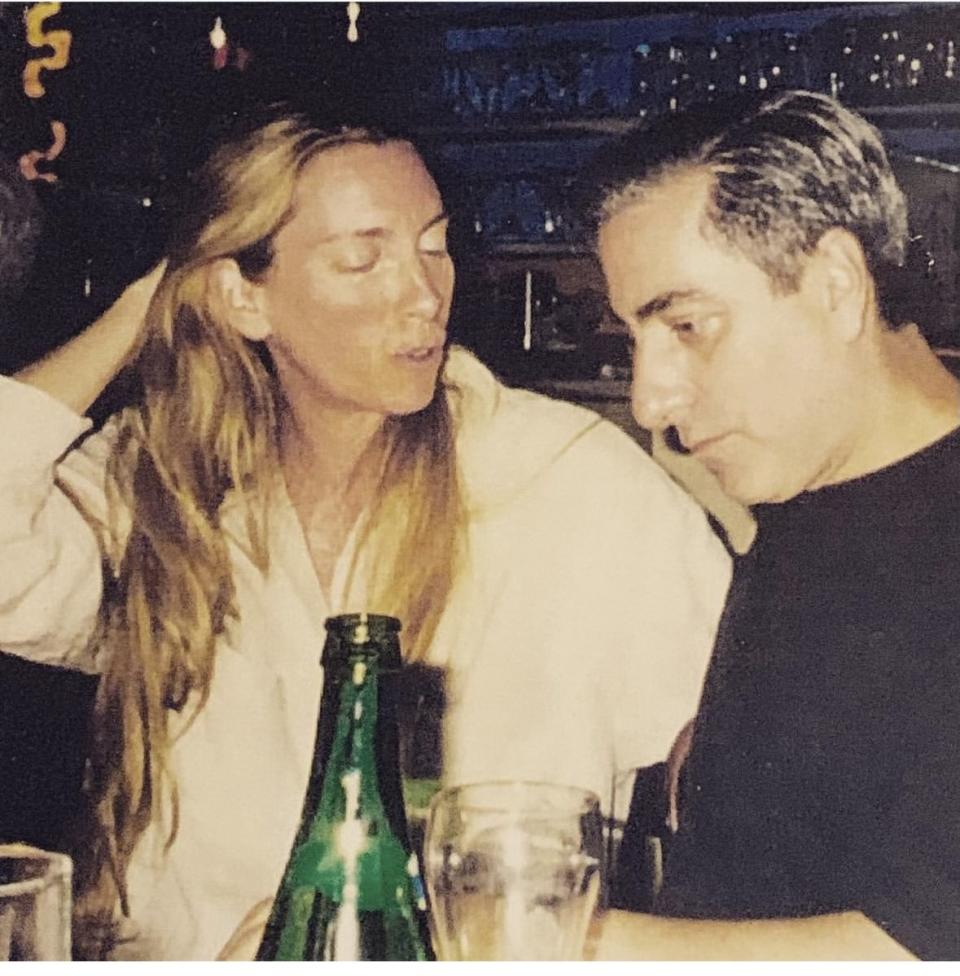 Paul Cavaco with former Vogue fashion director Tonne Goodman.