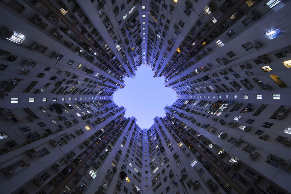 Vertical Limit! Incredible pictures of Hong Kong from a never-seen-before angle