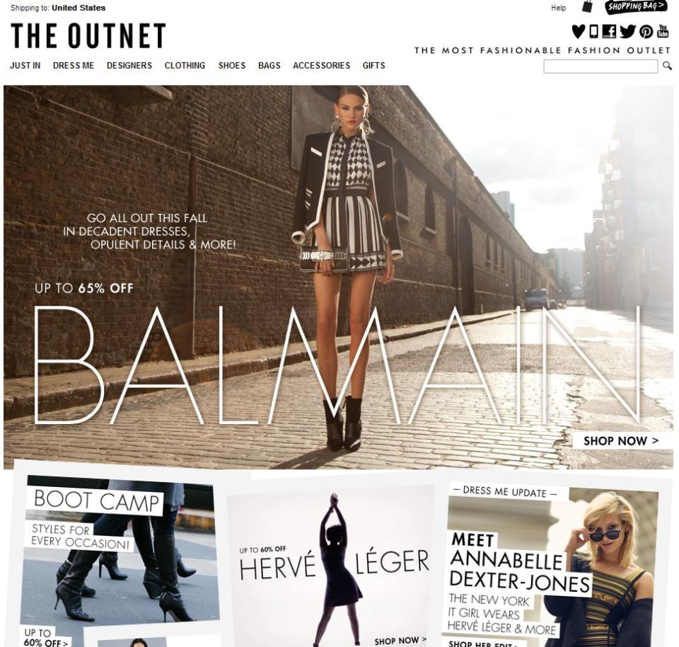 <a href="http://www.theoutnet.com/">THE OUTNET.COM</a>