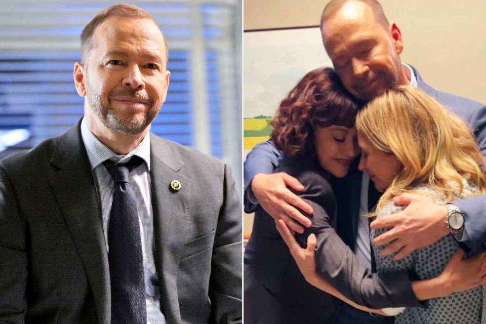 <p>John Filo/CBS; Vanessa Ray/Instagram</p> Donnie Wahlberg on 