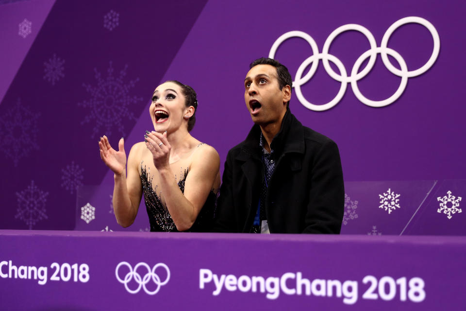 <p>Kaetlyn Osmond of Canada reacts after competing during the Ladies Single Skating Free Skating on day fourteen of the PyeongChang 2018 Winter Olympic Games at Gangneung Ice Arena on February 23, 2018 in Gangneung, South Korea. (Photo by Maddie Meyer/Getty Images) </p>