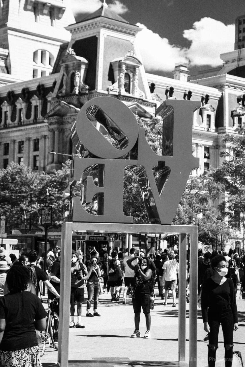 2020 George Floyd Protests. Philadelphia, PA (Photo By: Allan Ali/@allanali_)