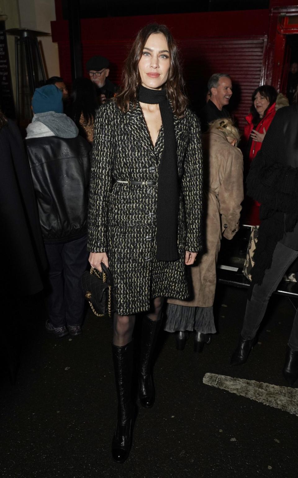 Alexa Chung was among those in attendance