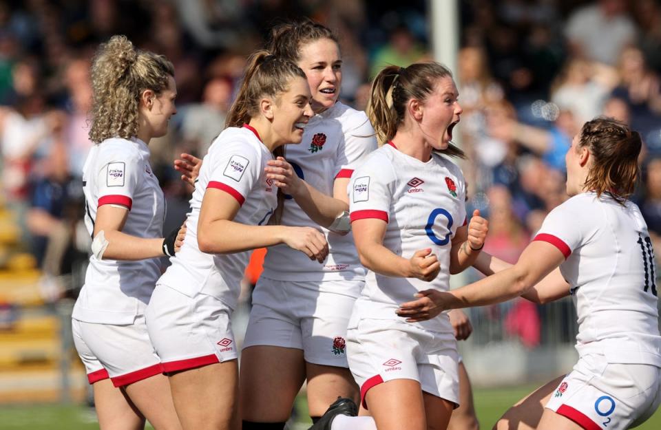 England are hot favourites to win the Women’s Rugby World Cup (PA Wire)